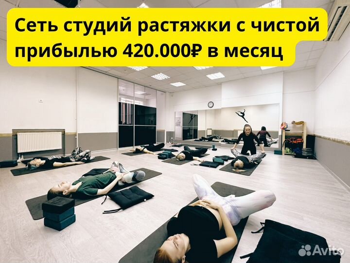 Готовый бизнес сеть студий растяжки