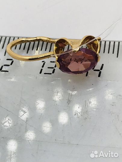 Золотые серьги 583п