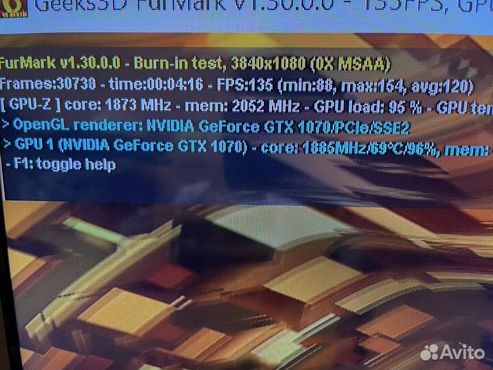 Видеокарта PCI-E Inno3D GeForce GTX 1070