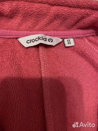 Флисовая поддева для девочки Crockid 92