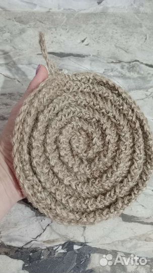 Мочалка из джута