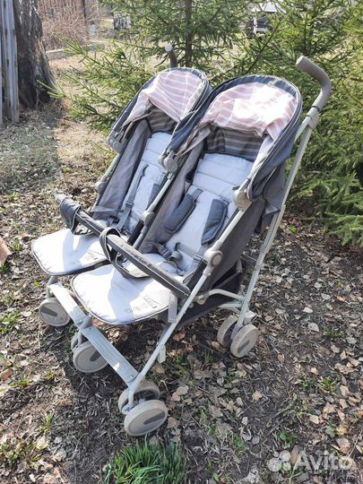 Коляска для двойни