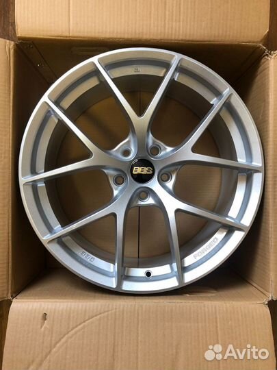 R19 BBS Style Silver 5/114.3 на Японцев/Корейцев