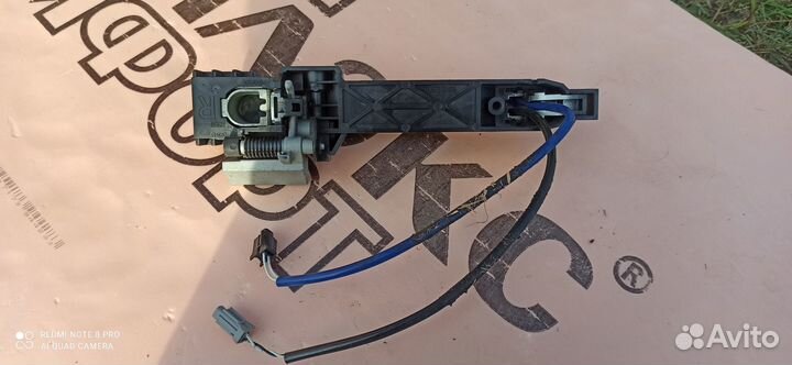 Наружняя ручка вод. двери ниссан кашкай/дуалис j10