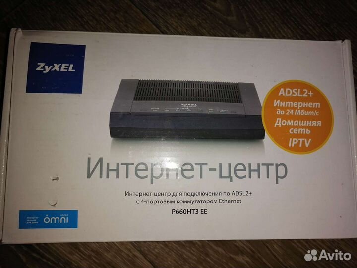 Модем adsl2+ ZyXel p-600