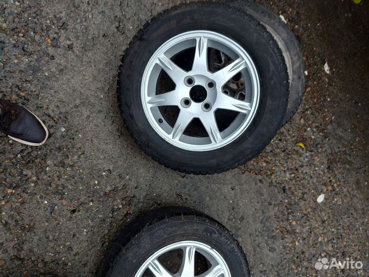 Зимняя резина с дисками r14