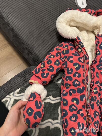 Комбинезон зимний 3-6 месяцев
