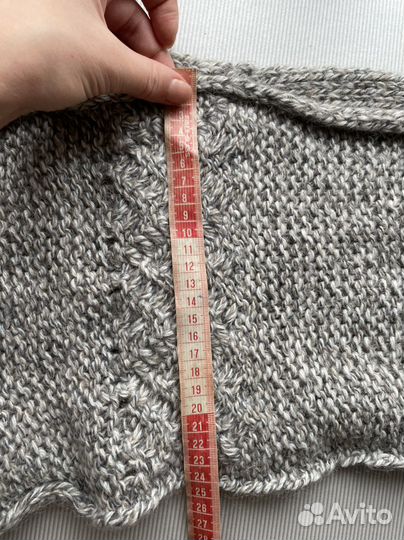 Снуд зимний женский