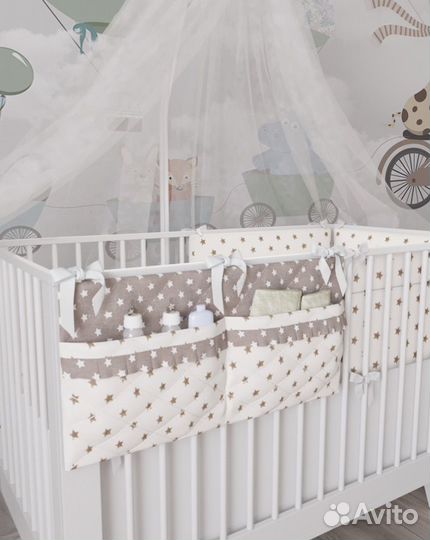 Органайзер на детскую кроватку