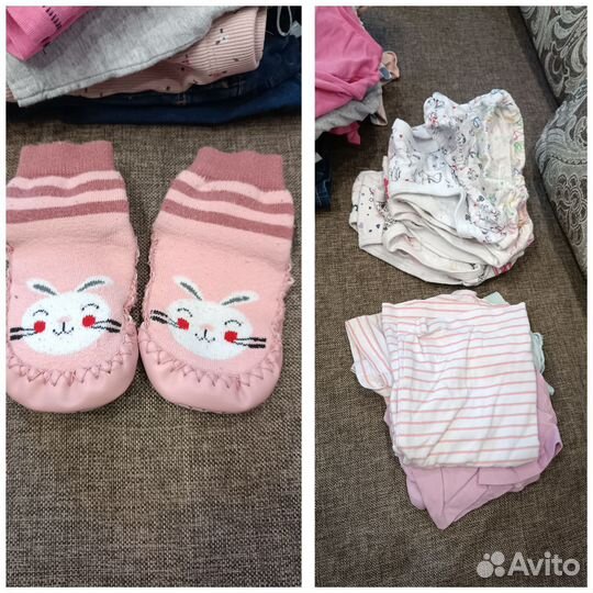 Пакет одежды для девочки на 86 размер