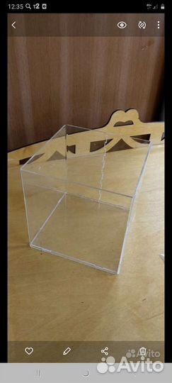 Бокс из оргстекла