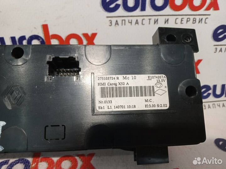 Блок управления климат-контролем (печкой) Renault