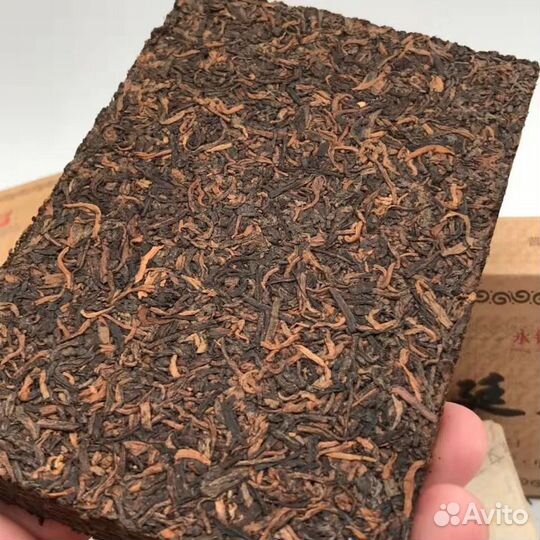 Чай Шу Пуэр, кирпич Юн Чжень Гунтин, 250гр