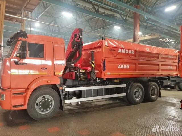 КамАЗ 65115-3094-48 с КМУ, 2023