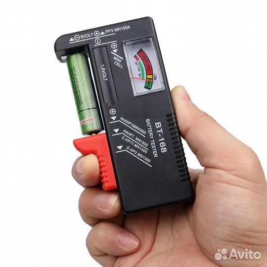 Тестер батареек и аккумуляторов