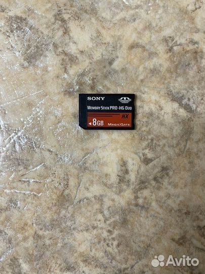 Memory Stick PRO DUO 8GB для PSP