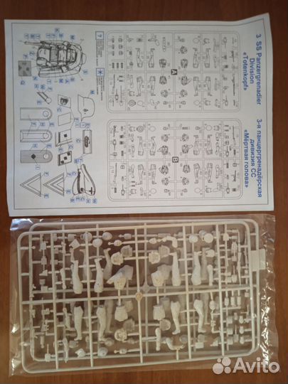 Набор для сборки солдатиков фирмы ICM 1:35