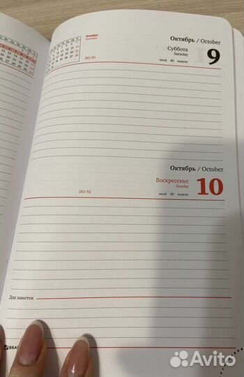 Ежедневник планер датированный Brauberg