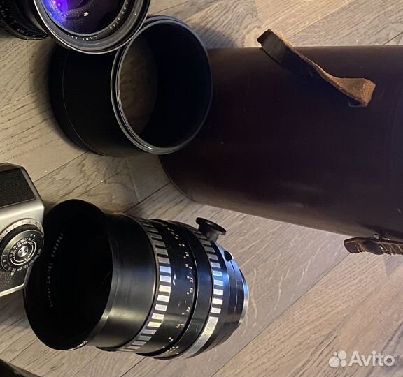 Объектив carl zeiss sonnar 180 зебра