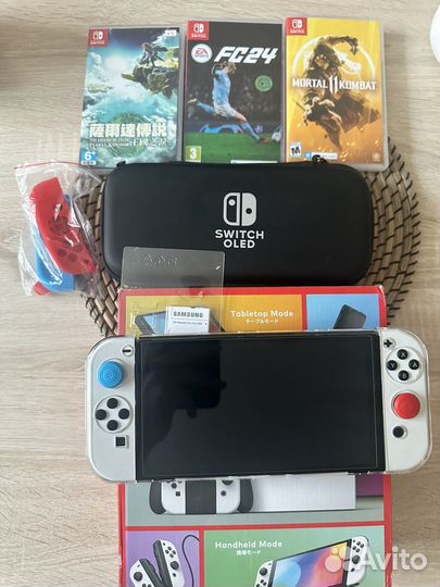 Игровая приставка nintendo switch oled
