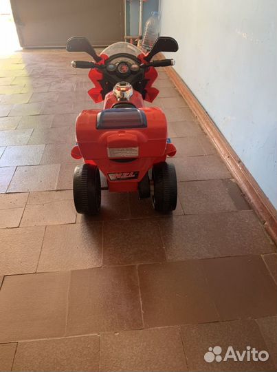 Детский мотоцикл на аккумуляторе бу