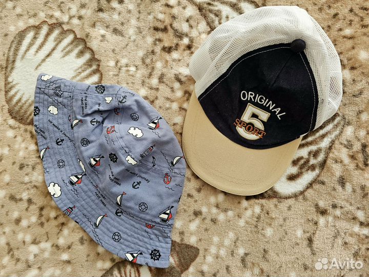 Кепка и панамка детские
