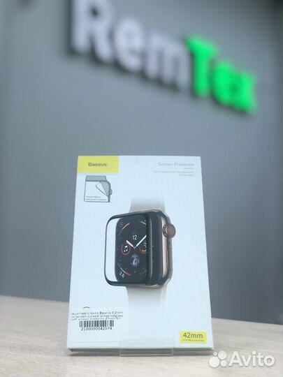 Защитное стекло на apple watch 42mm