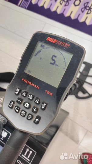 Водонепроницаемый металлоискатель Gold Hunet T90