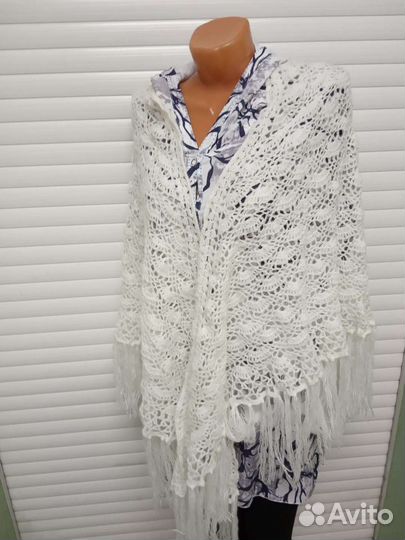 Шаль ручной работы