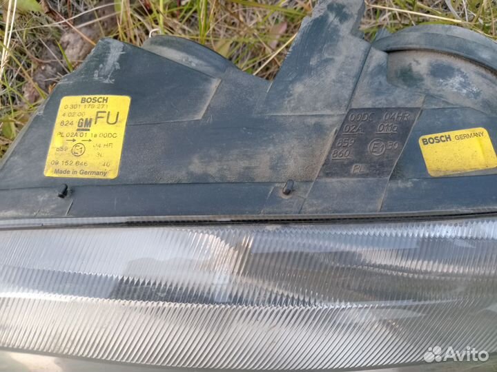 Фара opel vectra б рестайлинг