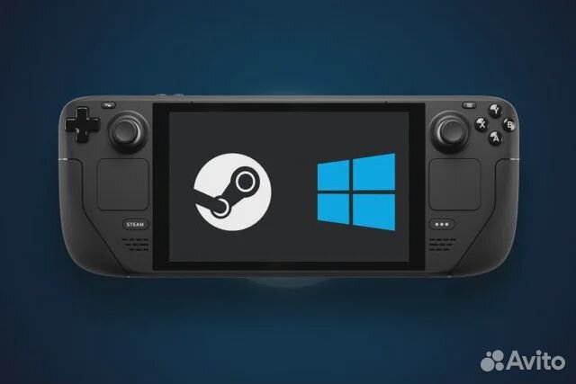 Ремонт Steam Deck, установка Windows + SteamOS