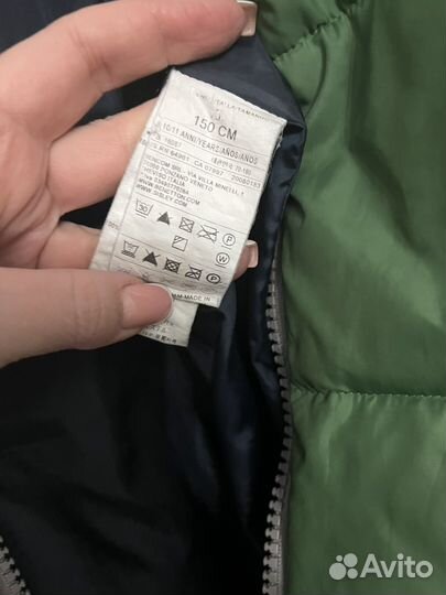Пуховик куртка для мальчика Benetton XL