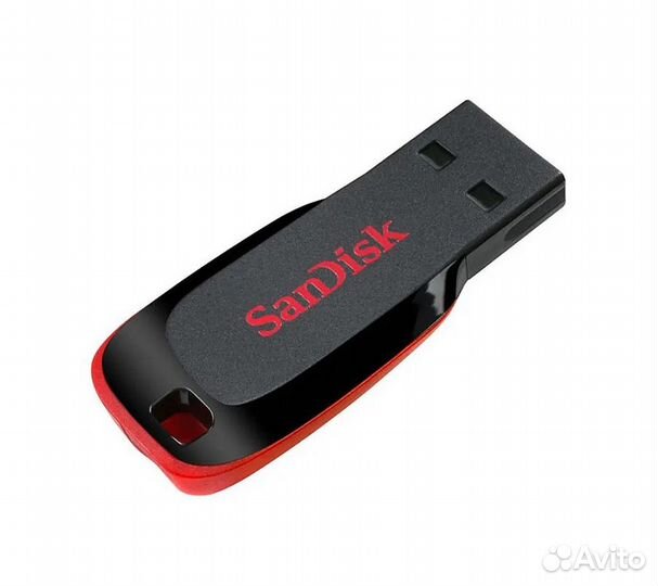 Флеш-накопитель Sandisk Cruzer Blade USB 2.0 64GB, черный