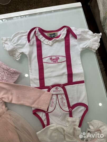 Боди для девочки 68