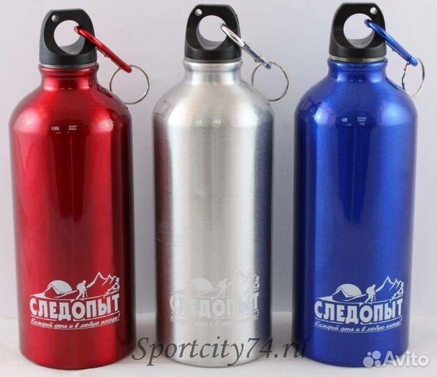 Бутылка для воды с принтом, опт