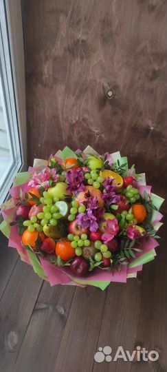 Съедобные букеты из фруктов. Вкусный подарок