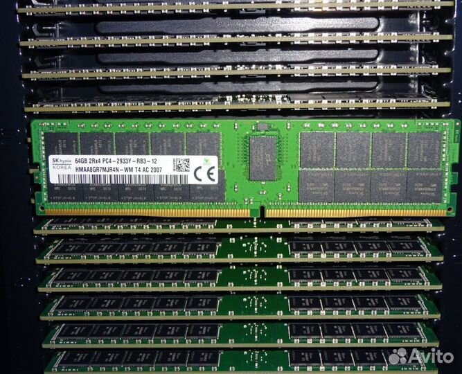 Hynix 2933 64 ecc Серверная DDR4