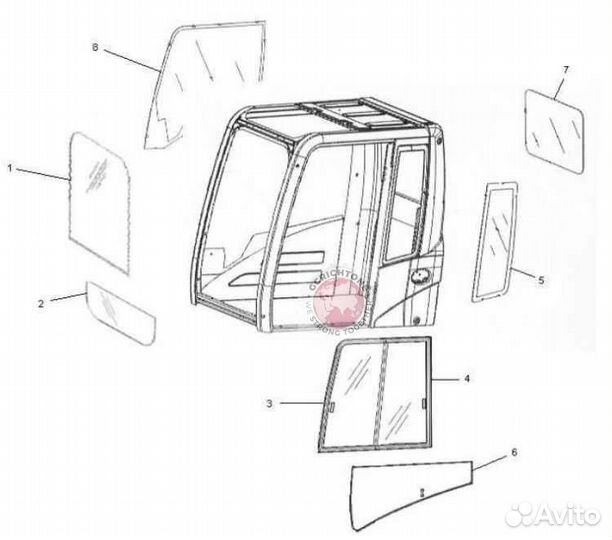 Стекло 4602566/4448310