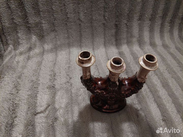 Керамический подсвечник