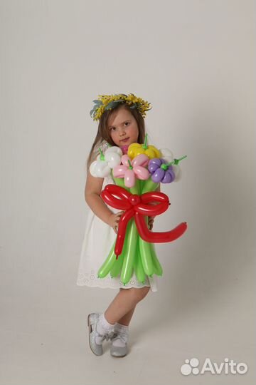 Цветы из шаров