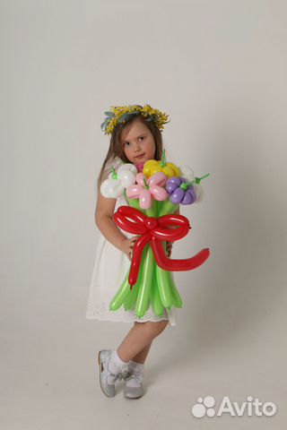 Цветы из шаров