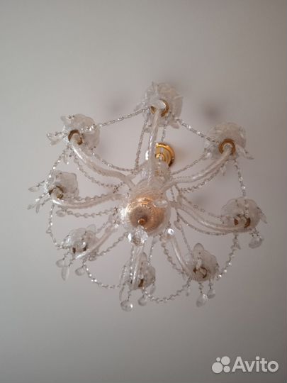 Люстра preciosa чехия хрусталь запчасти