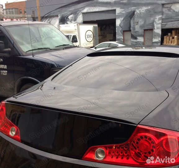 Лип спойлер Infiniti G35 2006-2013