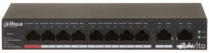 Dahua DH-CS4010-8GT-110 с Авитодоставкой, с НДС