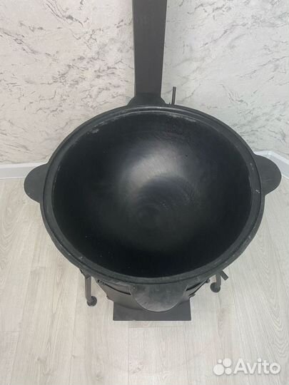 Казан 12 л+печка