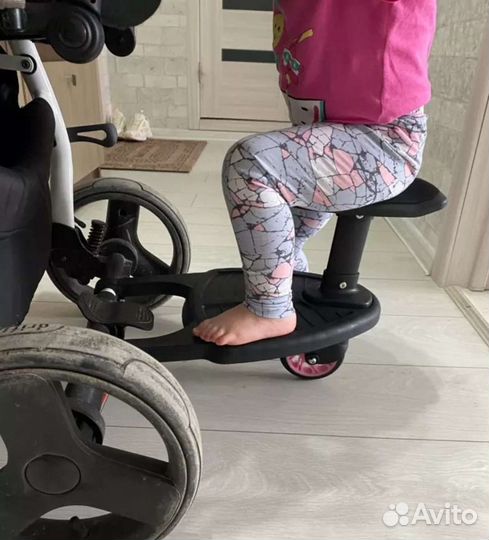 Подножка для второго ребенка на коляску, новая