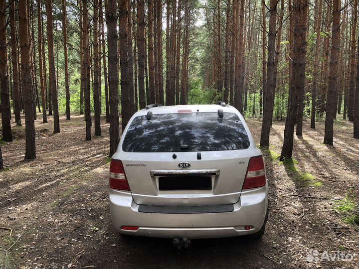 Kia Sorento 2.5 AT, 2008, 350 000 км