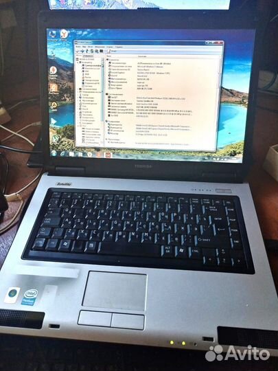 Ноутбук toshiba