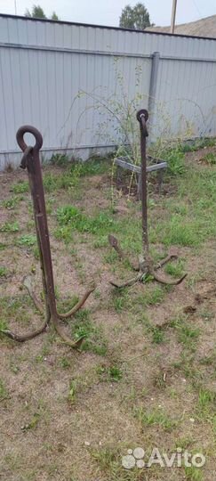 Якорь кованый стариный