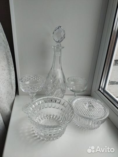 Хрустальные изделия СССР